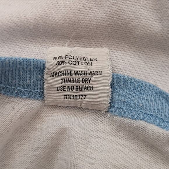 Rare Vtg 80s E.T. 1982 Bantam Label T-Shirt Large Raglan Sleeve Universal Studio - Picture 9 of 9